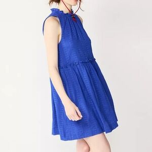 Draper James RSVP sleeveless dress in blue size XXL